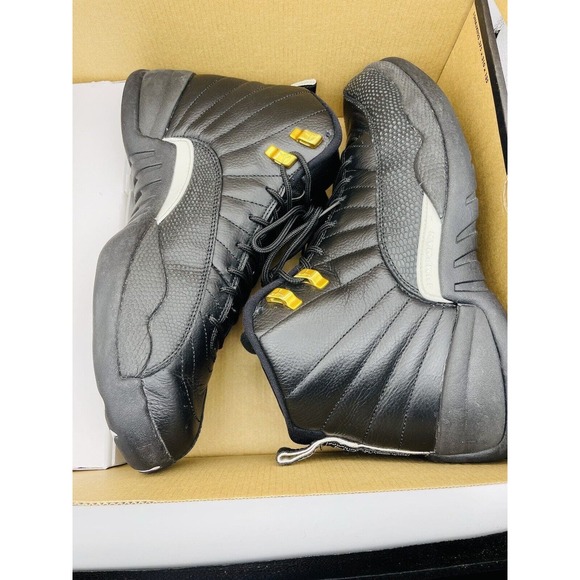 Nike Air Jordan Retro 12 The Master 2016 Size 11 Authentic Basketball Black GOOD main image 8